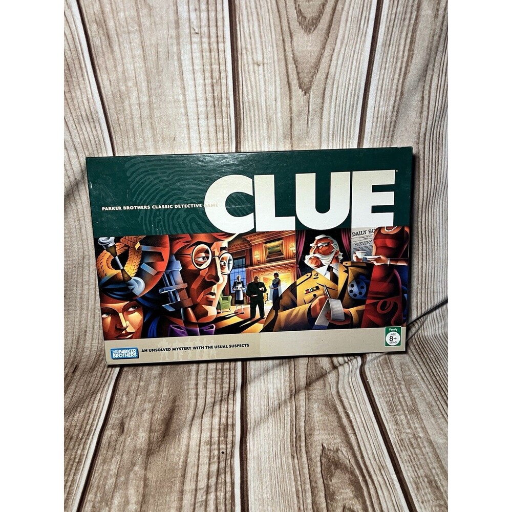 Parker Brothers Clue Board Game 1998 Hasbro100 Complete Party Family Fun Night